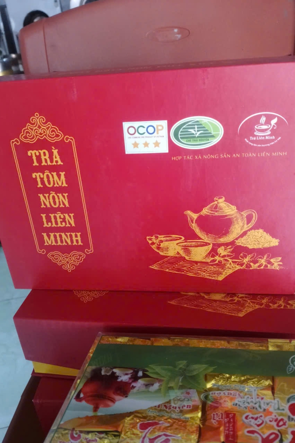 Trà tôm nõn Liên Minh